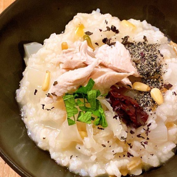 鶏ささみと大根のお粥~やわるしすのお粥キット「美」
